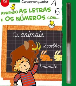 Asa Aprendo as Letras e os Números Com… os Animais de Carlo Alberto Michelini^ Atividades