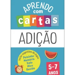 Fábula Educação Aprendo com Cartas - Adição 5-7 Anos^ 1º Ciclo