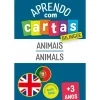 Fábula Educação Aprendo com Cartas - Animais - Bilingue^ 1º Ciclo