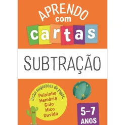 Fábula Educação Aprendo com Cartas - Subtração 5-7 Anos^ 1º Ciclo