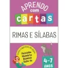 Fábula Aprendo com Cartas: Rimas e Sílabas 4-7 Anos^ Pré-Escolar