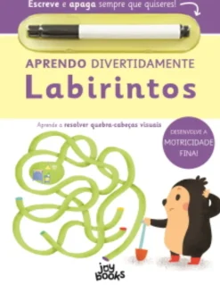 Joybooks Aprendo Divertidamente - Labirintos de Elizabeth Golding - Aprende a Resolver Quebra-cabeças Visuais^ Atividades