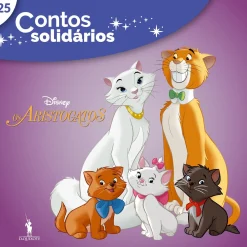 Livros Mch Aristogatos contos Solidários 25^ Literatura Infantil