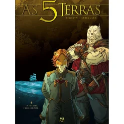 Edições Asa As 5 Terras - Livro 4: «A Mesma Ferocidade» de Lewelyn e Jerome Lereculey^ Banda Desenhada E Novelas Gráficas