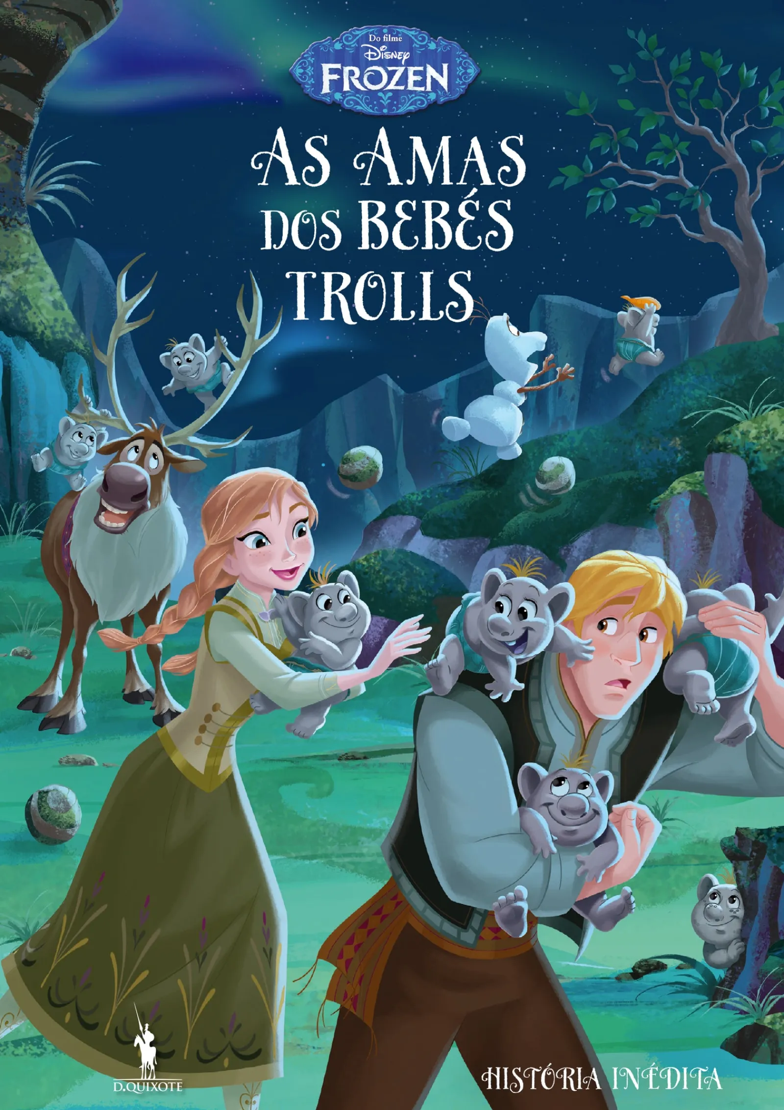 Dom Quixote As Amas dos Bebés Trolls de Disney - Frozen N.º 7^ Coleções Infantis