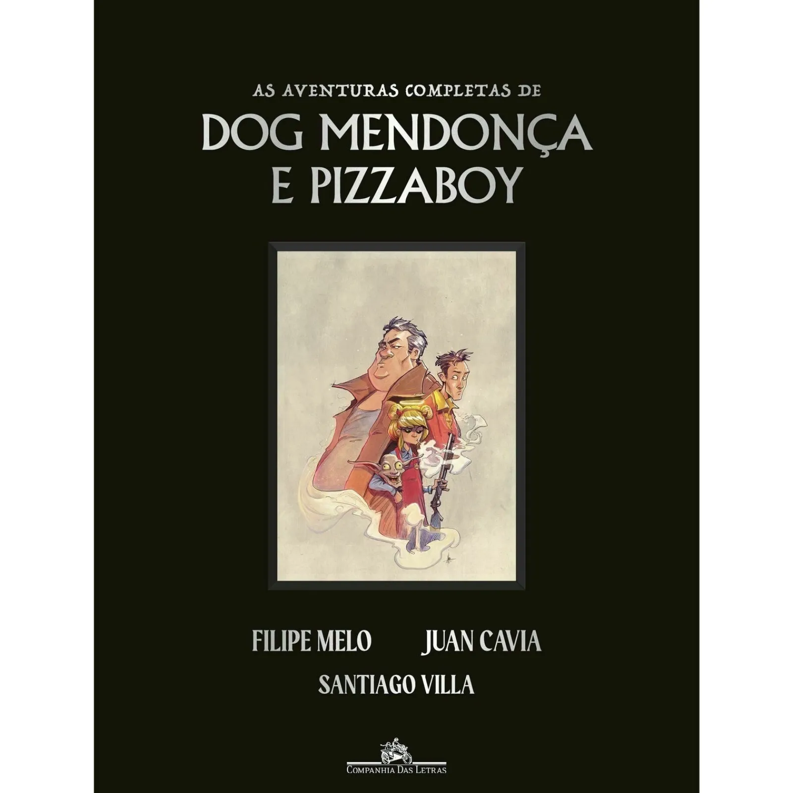 Companhia Das Letras As Aventuras Completas de Dog Mendonça e Pizzaboy de Filipe Melo e Juan Cavia^ Banda Desenhada E Novelas Gráficas