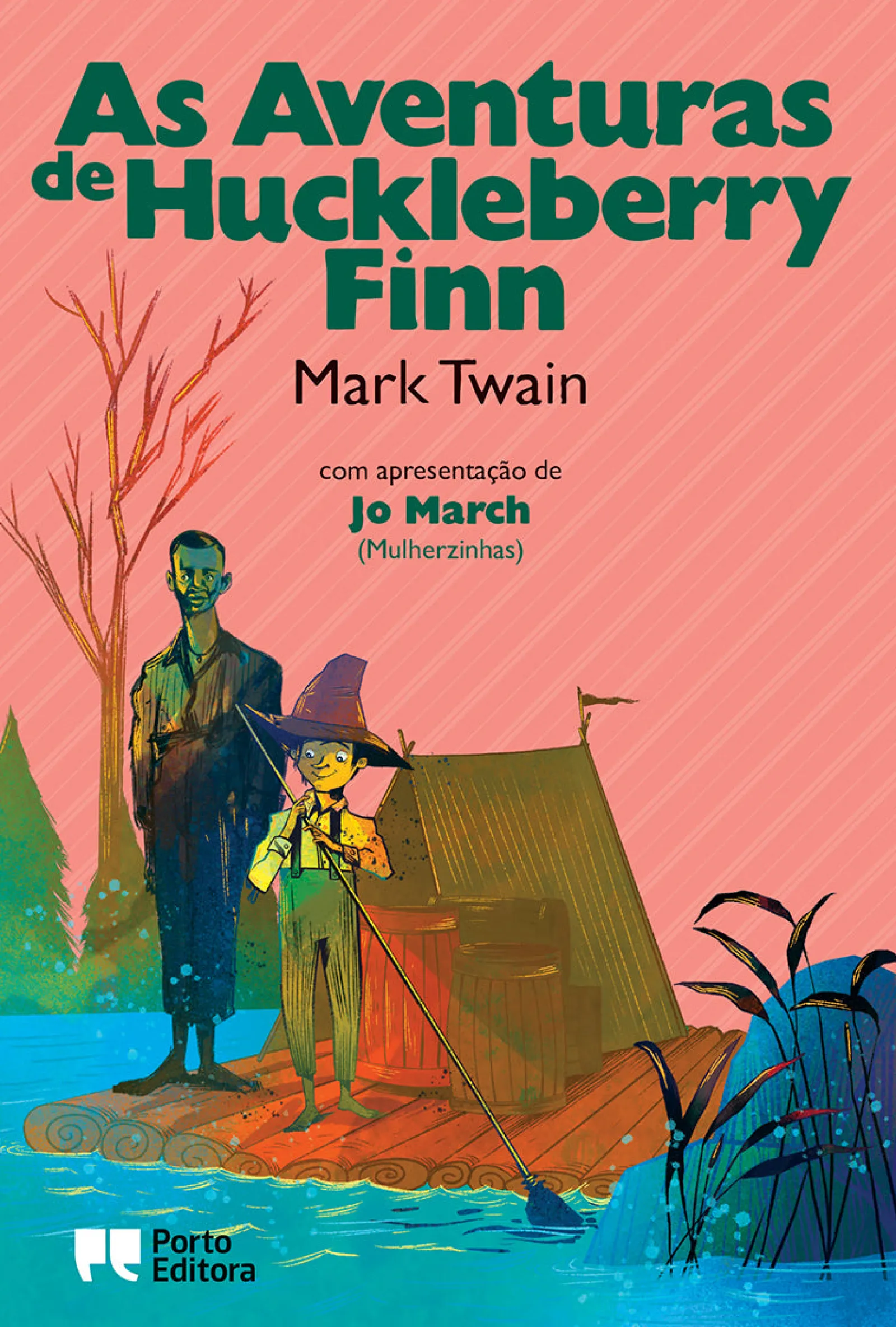 Porto Editora As Aventuras de Huckleberry Finn de Mark Twain^ Literatura Juvenil