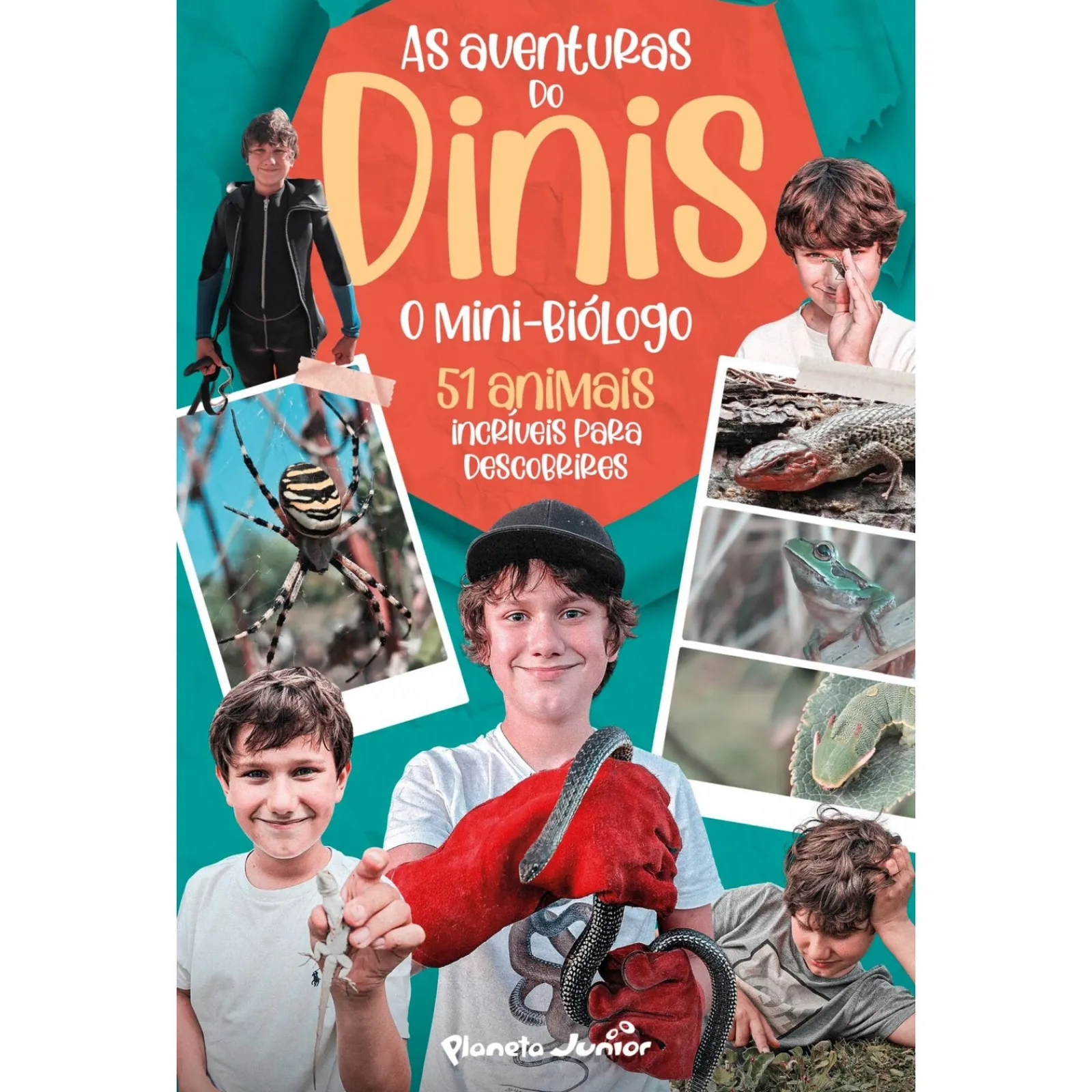 Planeta Júnior As Aventuras do Dinis - o Mini-Biólogo de Dinis Rocha - 51 Animais Incríveis para Descobrires^ Conhecimento