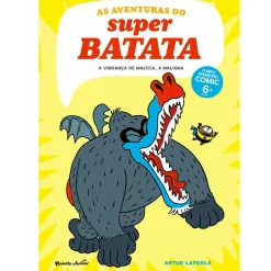 Planeta As Aventuras do Super Batata Nº 4 - A Vingança de Malícia, a Maligna de Artur Laperla^ Banda Desenhada E Novelas Gráficas