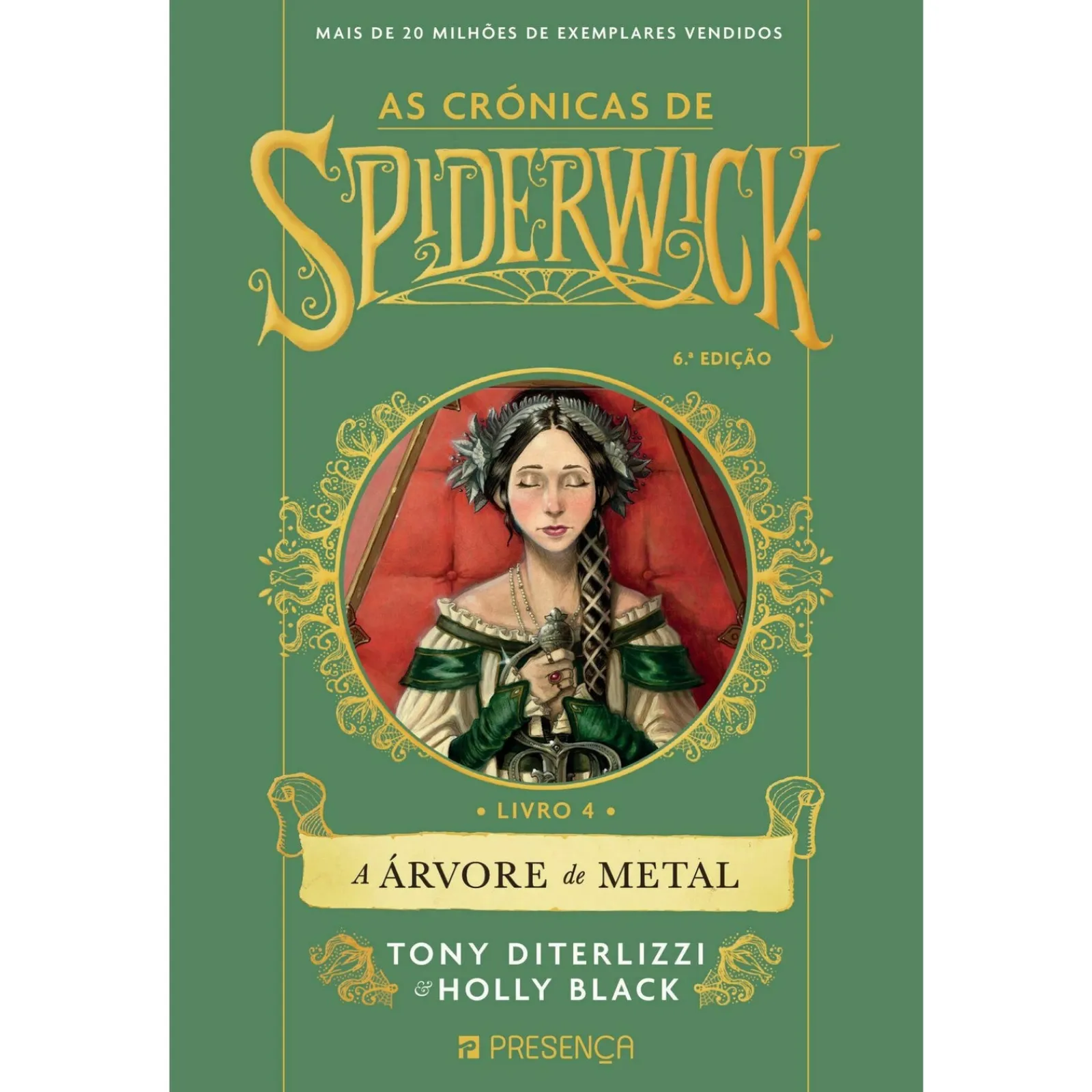 Presença As Crónicas de Spiderwick - Livro 4: A Árvore de Metal de Tony DiTerlizzi e Holly Black^ Coleções Juvenis
