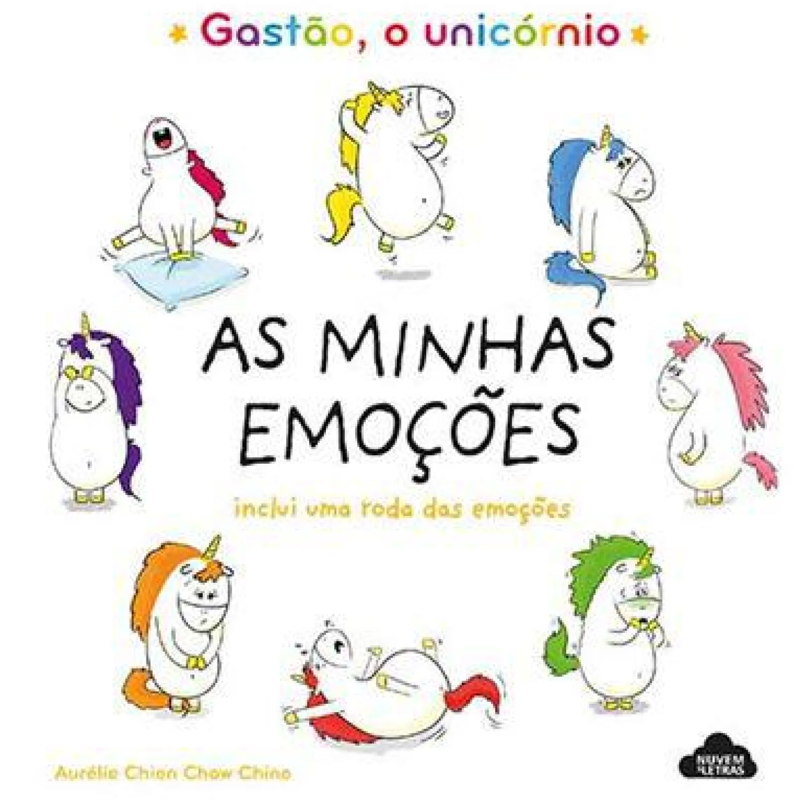 Nuvem De Letras As Emoções do Gastão de Aurélie Chien Chow Chine - As Minhas Emoções^ Literatura Infantil