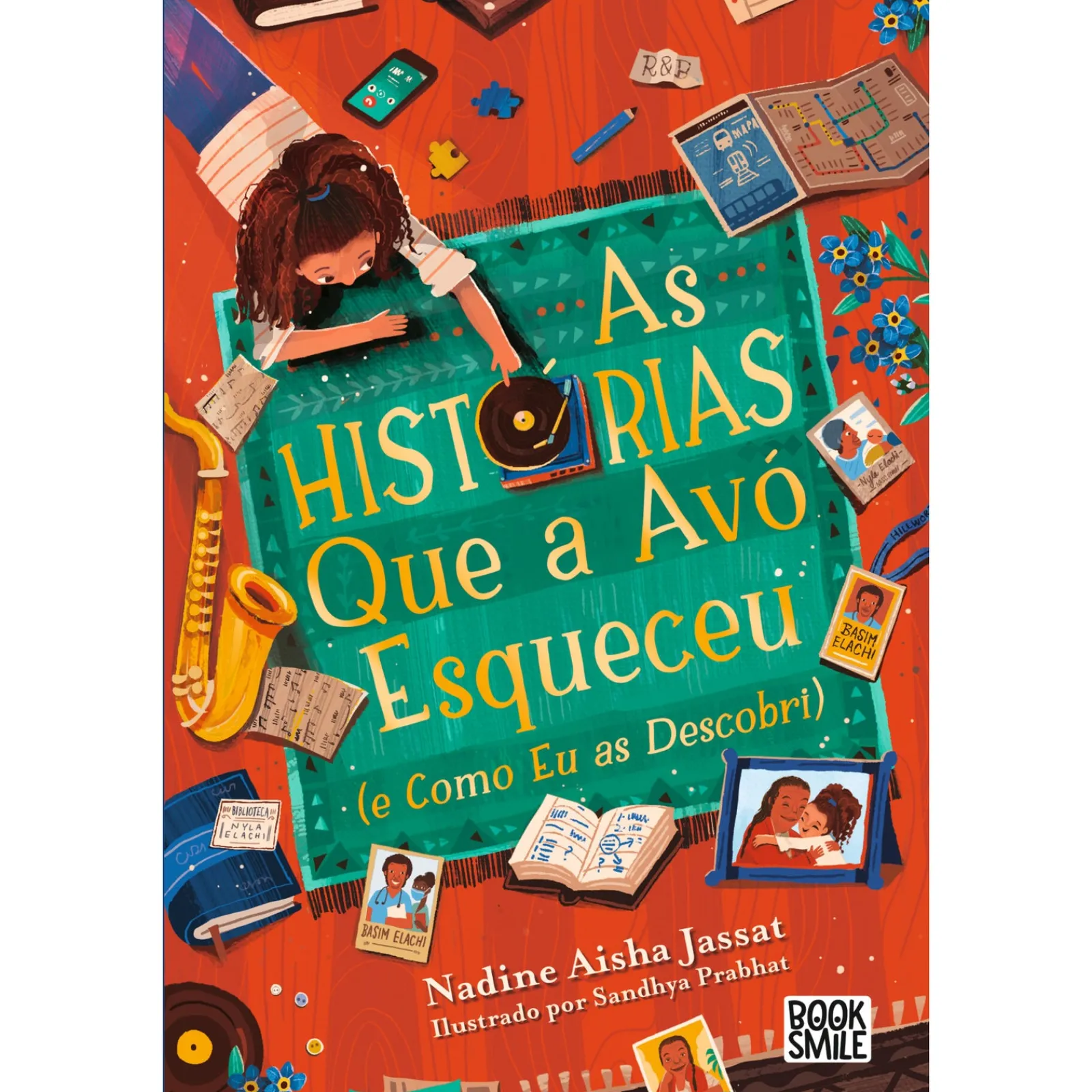 Booksmile As Histórias que a Avó Esqueceu (E Como Eu as Descobri) de Nadine Aisha Jassat^ Literatura Juvenil