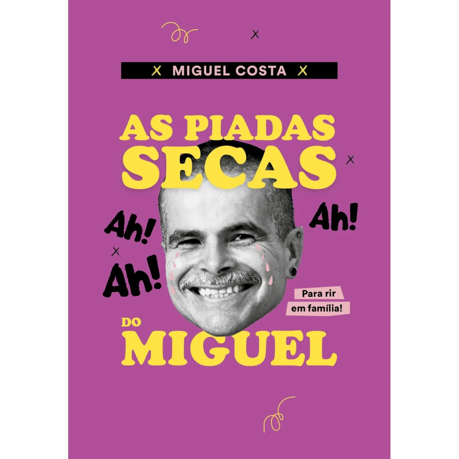 Livro Horizonte As Piadas Secas do Miguel de Miguel Costa^ Humor