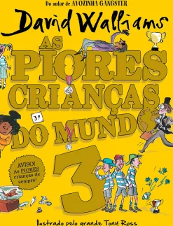 Porto Editora As Piores Crianças do Mundo Nº 3 de David Walliams^ Coleções Juvenis