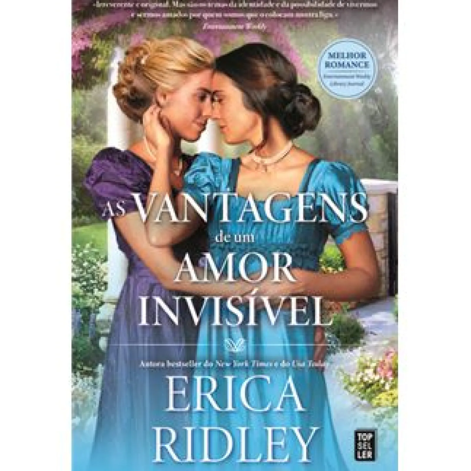 Topseller As Vantagens de um Amor Invisível de Erica Ridley^ Romance