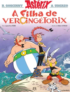 Edições Asa Astérix - A Filha de Vercingétorix de Jean-Yves Ferri Vol. 38^ Banda Desenhada E Novelas Gráficas