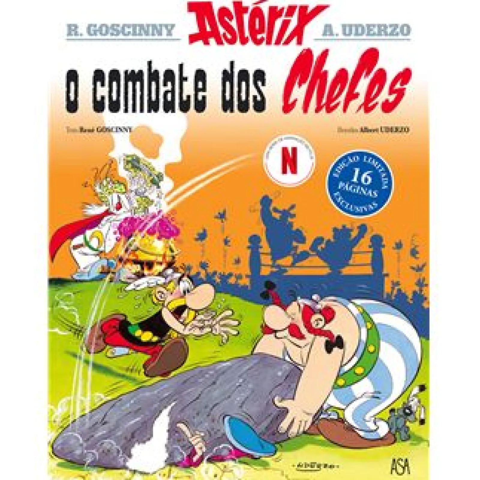 Asa Astérix - o Combate dos Chefes de René Goscinny^ Banda Desenhada E Novelas Gráficas