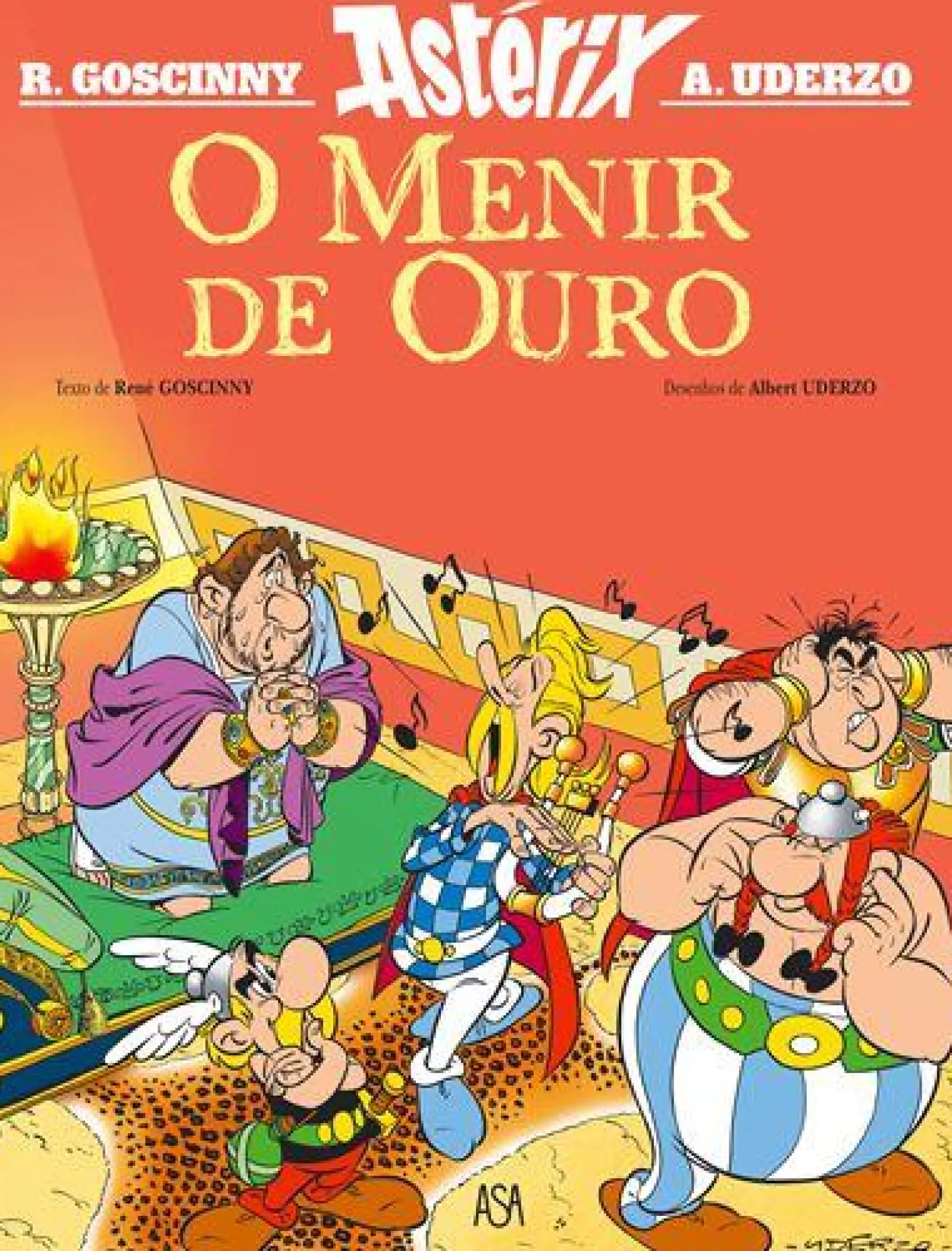 Asa Astérix - o Menir de Ouro de René Goscinny^ Banda Desenhada E Novelas Gráficas