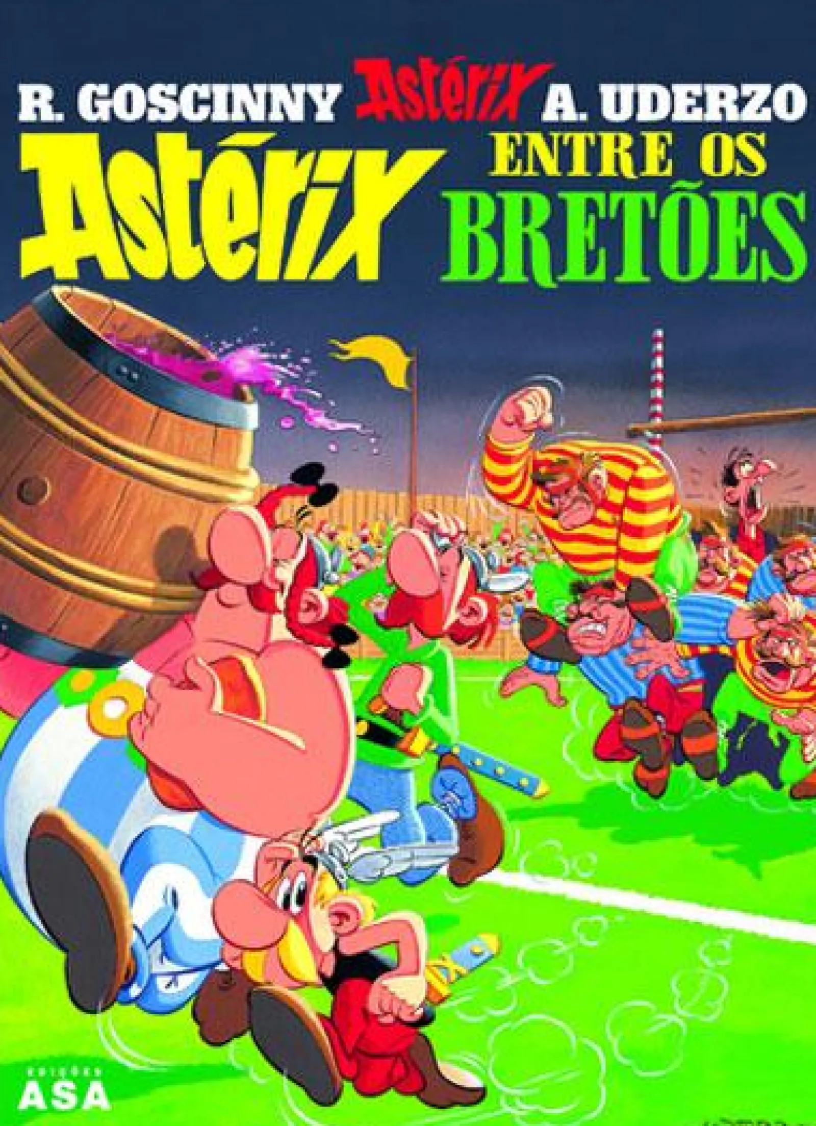 Edições Asa Astérix Entre os Bretões de René Goscinny e Albert Uderzo - Vol. 8^ Banda Desenhada E Novelas Gráficas