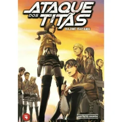 Distrito Manga Ataque dos Titãs - Livro 4 de Hajime Isayama^ Manga