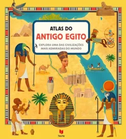 Texto Editora Atlas do Antigo Egito de Tomáš Tuma e Oldrich Ruzicka^ Conhecimento