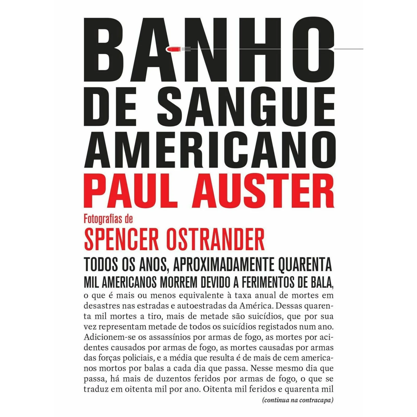 Asa Banho de Sangue Americano de Paul Auster^ História E Política