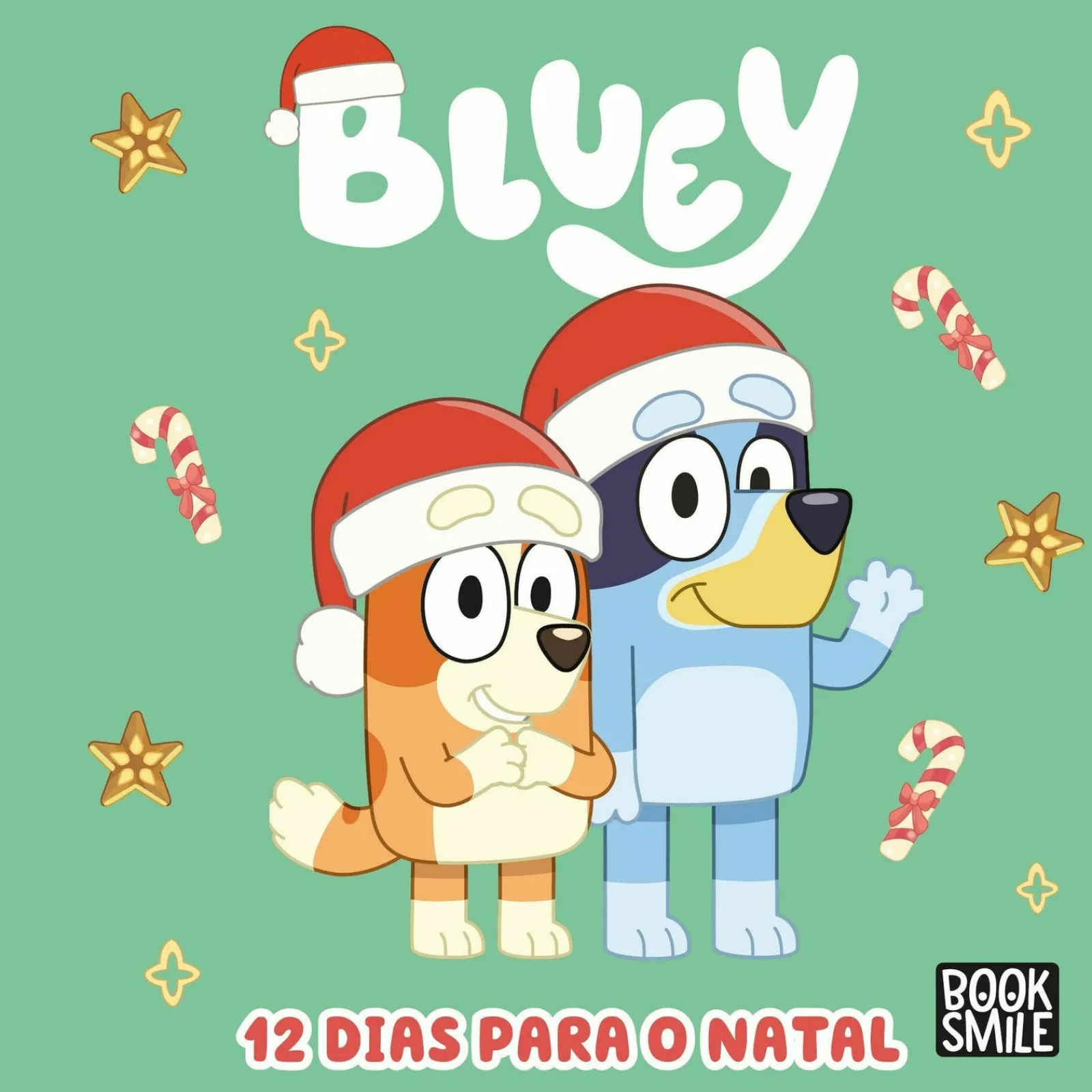 Booksmile Bluey: 12 Dias para o Natal^ Coleções Infantis