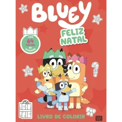 Booksmile Bluey - Feliz Natal (Livro de Colorir)^ Atividades