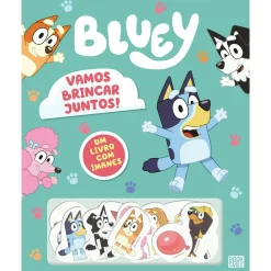 Booksmile Bluey - Vamos Brincar Juntos : um Livro com Imanes^ Atividades