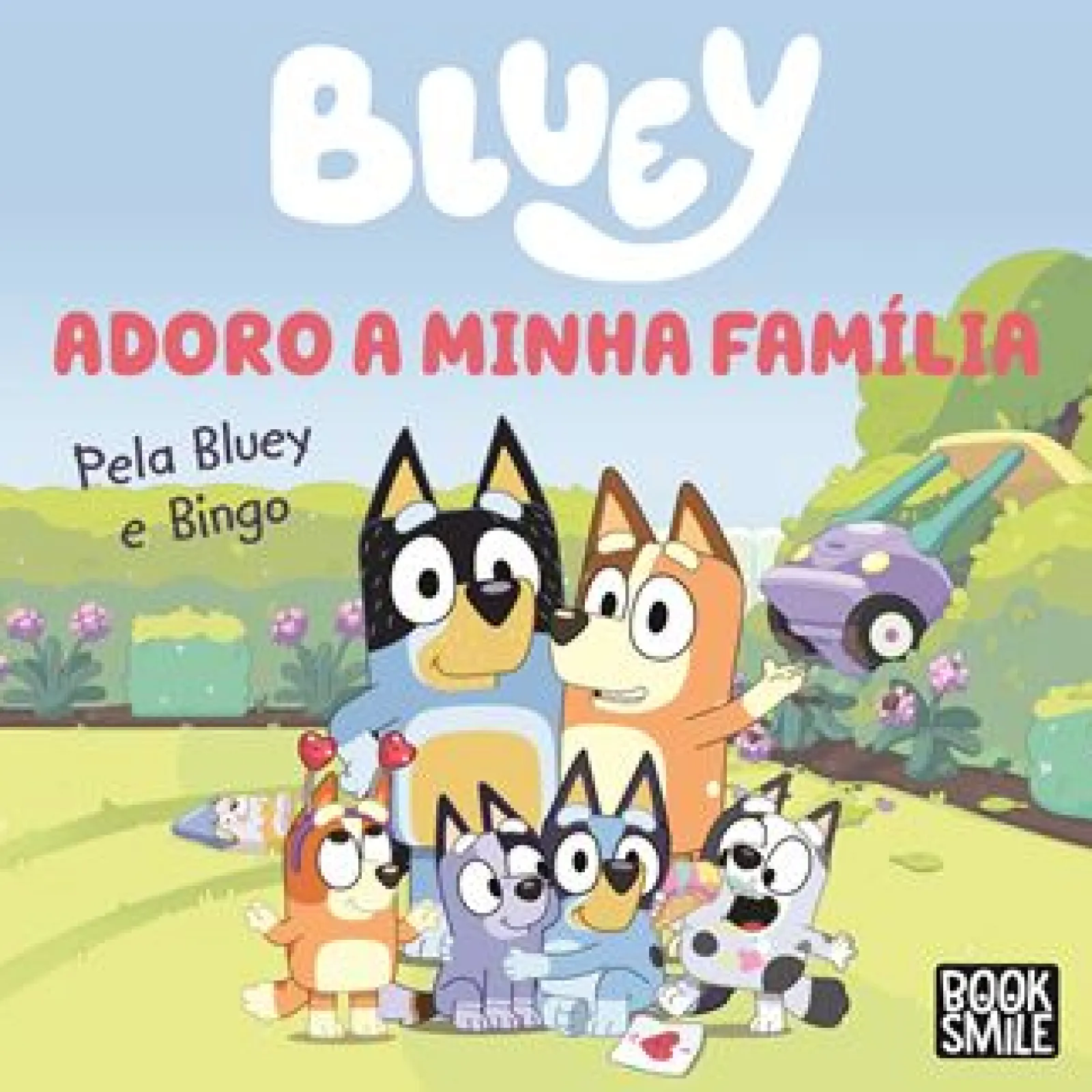 Booksmile Bluey: Adoro a Minha Família^ Coleções Infantis