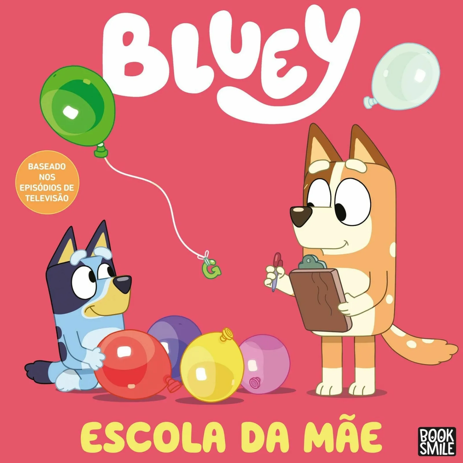 Booksmile Bluey: Escola da Mãe de Livro^ Coleções Infantis