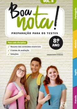 Edições Asa Boa Nota! Preparação para os Testes - 8.º Ano Volume II^ 3º Ciclo