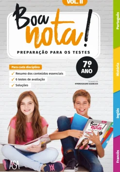 Asa Boa Nota! Preparação para os Testes - 7º Ano (volume 2)^ 3º Ciclo