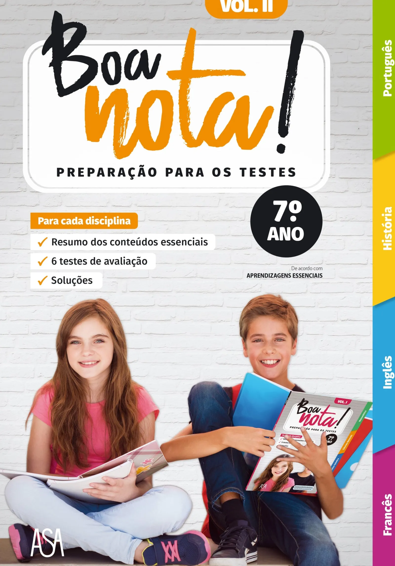 Asa Boa Nota! Preparação para os Testes - 7º Ano (volume 2)^ 3º Ciclo