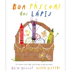 Nuvem De Letras Boa Páscoa! dos Lápis de Drew Daywalt^ Literatura Infantil