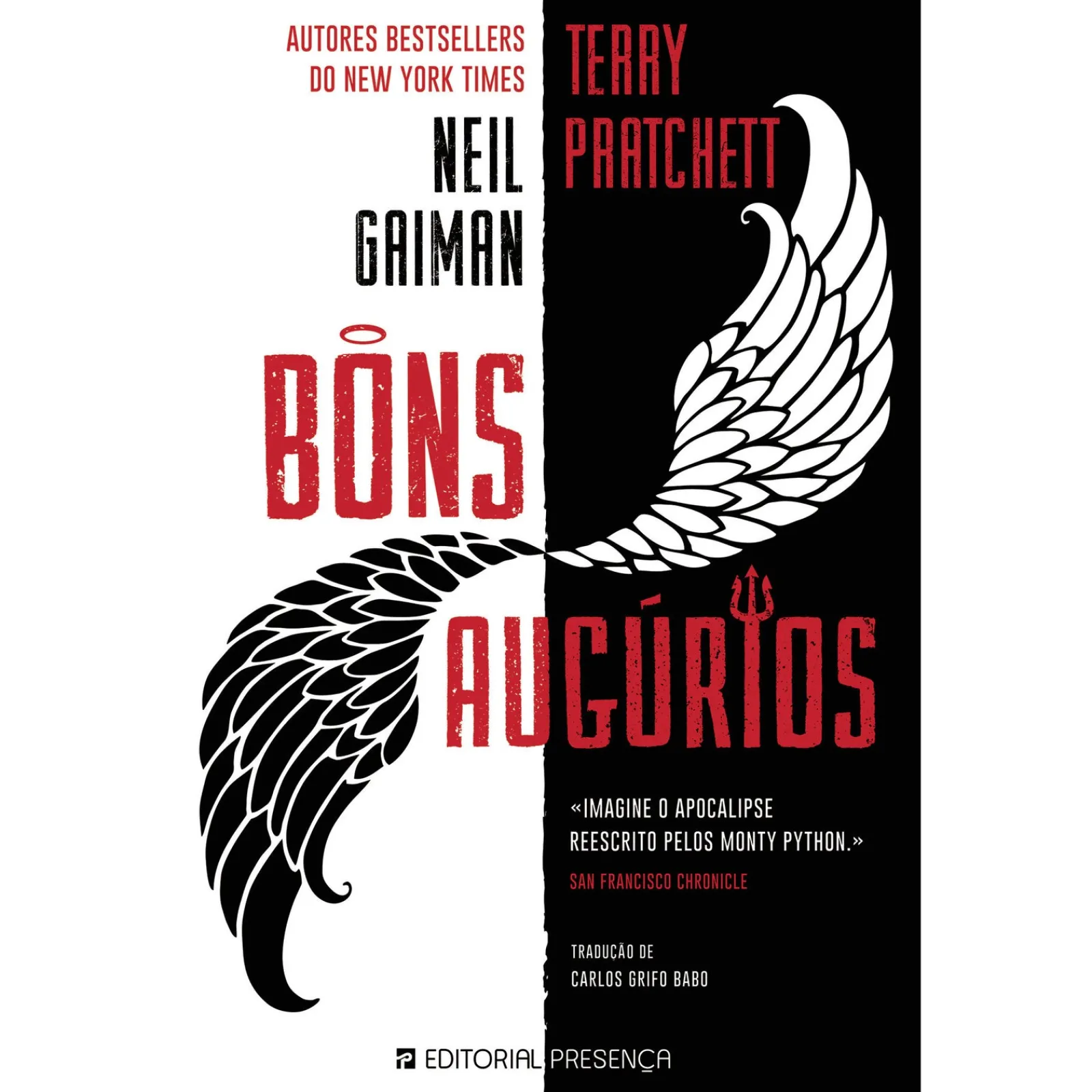Presença Bons Augúrios de Neil Gaiman e Terry Pratchett^ Fantástico