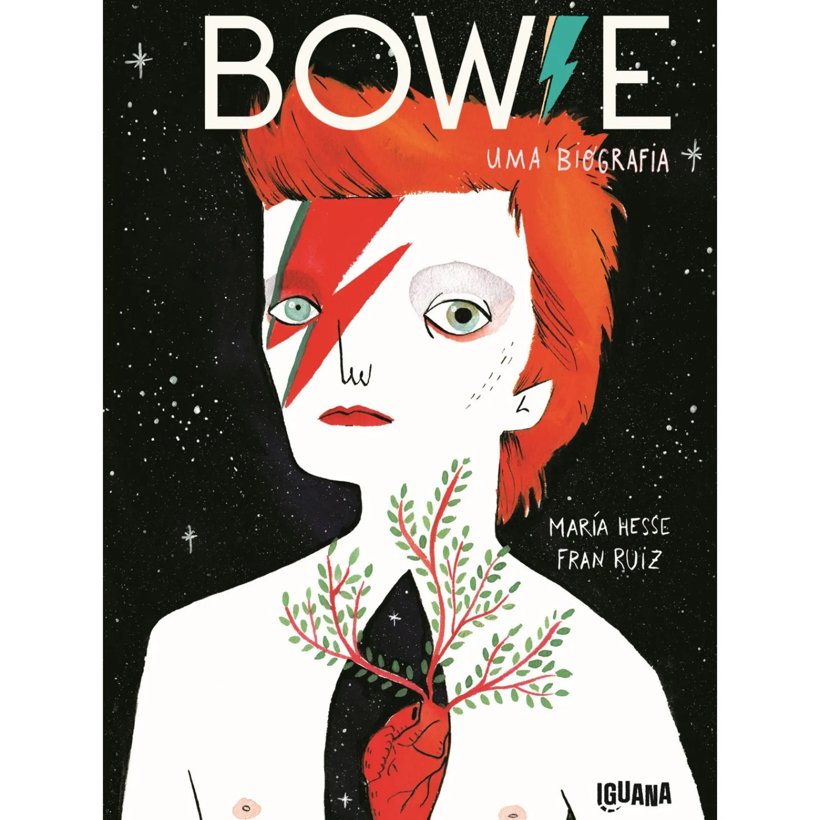 Iguana Bowie de María Hesse^ Banda Desenhada E Novelas Gráficas