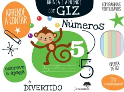 Jacarandá Brinca e Aprende com Giz - Números^ Atividades