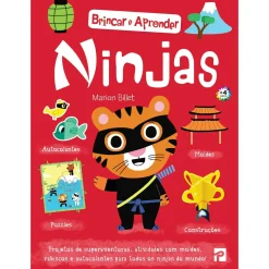 Presença Brincar e Aprender: Ninjas de Marion Billet^ Atividades