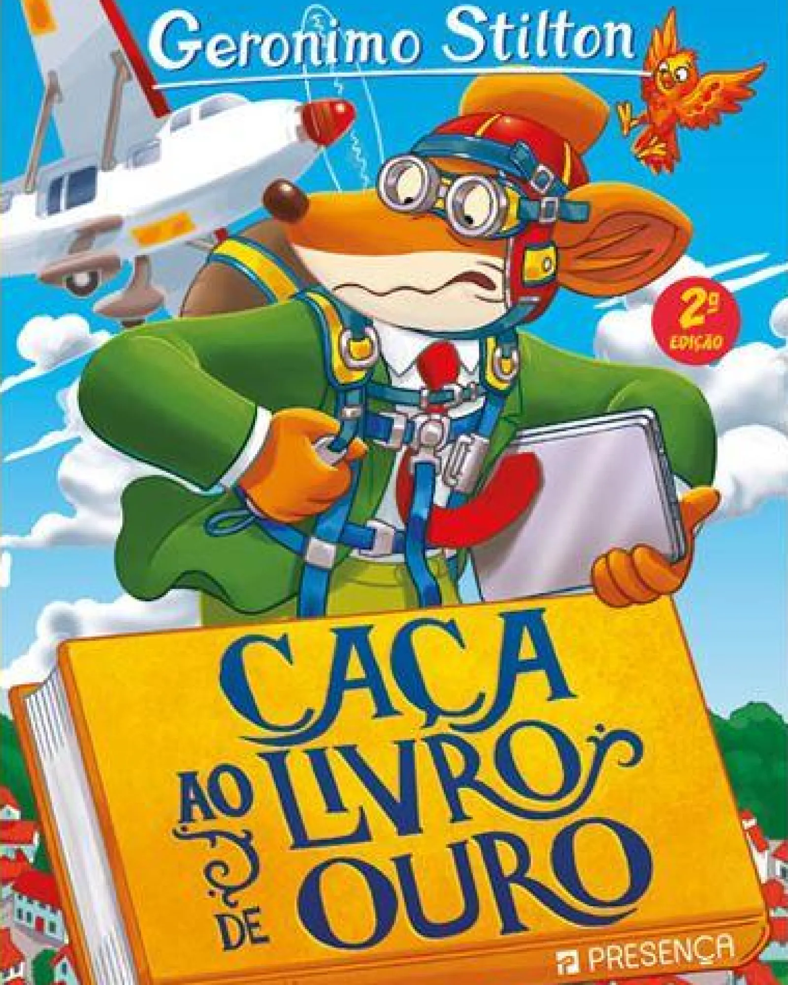 Presença Caça ao Livro de Ouro de Geronimo Stilton^ Coleções Juvenis