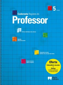 Porto Editora Caderneta de Registos do Professor - 5 Turmas^ Dicionários E Gramáticas