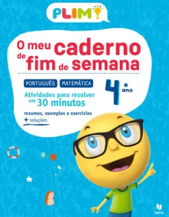 Texto Editores Caderno de Fim de Semana MAT/PT 4.º Ano de Paula Melo^ 1º Ciclo