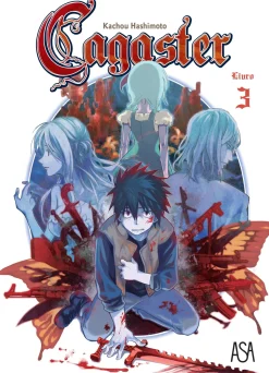 Edições Asa Cagaster N.º 3 de Kachou Hashimoto^ Banda Desenhada E Novelas Gráficas