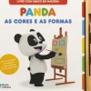 Porto Editora Canal Panda - as Cores e as Formas de Diana Almeida - Livro com Ábaco em Madeira^ Bebé