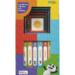 Porto Editora Canal Panda - Caixa do Bebé - Livros e Cubos^ Atividades