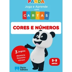 Porto Editora Canal Panda - Joga e Aprende com Cartas - Cores e Números^ Pré-Escolar