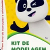 Porto Editora Canal Panda - Kit de Modelagem - Aprende a Fazer o Panda em Plasticina^ Atividades