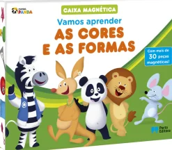Porto Editora Canal Panda - Vamos Aprender as Cores e as Formas Caixa Magnética^ Literatura Infantil