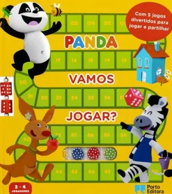 Porto Editora Canal Panda - Vamos Jogar? - com 5 Jogos de Tabuleiro para Jogar e Partilhar^ Atividades