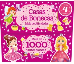 Jacarandá Casas de Bonecas - Mala de Atividades - Mais de 1000 Autocolantes^ Atividades